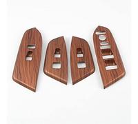 for for CRV 5TH LHD 2017 2018 2019 Peach Wood Grain Interior ABS Decoration Cover Trim Stickers Accessories Self-Adhesive(5)