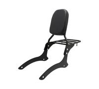 For For Dragstar XVS1100 For V-Star DS1100 Classic 2000-2011 Motorcycle Rear Passenger Backrest Luggage Rack(Matte Black)