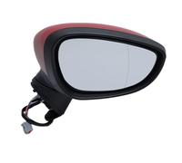 For For Fiesta 2008 2009 2010 2011 2012 Magic Red ESC Lighted Heated Side Mirror 6 Wire Door Mirror Assembly Wing Mirror Electric(1Piece right)