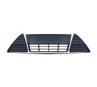 For For Focus 2012-2014 Front Bumper Lower Grille Racing Grills Honeycomb Glossy Matte Black Mesh(Matte Black,3 pcs)