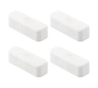 for for for and Humidity Sensor for Home Automation, Compatible with for Alexa and Home, Real- Alerts for Indoor Climate, White(4PCS WiFi)