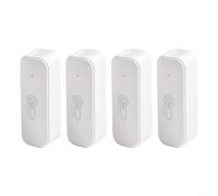 for for for and Humidity Sensor for Home Automation, Compatible with for Alexa and Home, Real- Alerts for Indoor Climate, White(4PCS)