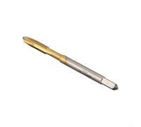 for for HSS Coated Metric Thread Tap M2-M10 Straight Flute High Speed Steel Screw Tap Drill Bit for for Furniture Repair Machinery Manufacturing(M4)