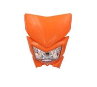 For For KLX 110 125 150 230 250 300 450R For CRF For WRF Dirt Bike Motorcycle Headlight Headlamp 12V H4 35W Head Light Headlamp Front Headlight(Orange B)