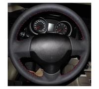 For For Lancer X 10 For Outlander For ASX 2006-2015 Customized Car Steering Wheel Cover Hand Sewing Braid Car Steering Wheel Cover(Yellow Thread)