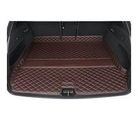 For For Macan 2014-2020 The Trunk Cargo Leather Liner Car Boot Liner Cargo Floor Carpet Only Bottom Mat Boot Liner Protector(Coffee)