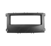 For For Mondeo For C-Max For Kuga For Focus Car Radio Audio 1DIN Fascia Frame Kit DVD Player Dash Panel Installation #CA4929 Car Radio Frame Installation Kit(Black)