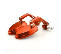 For For MT07 For MT09 Universal 7/8" 22MM Motorcycle Handlebar Bar End Rearview Rear View Side Mirrors Blue Convex Glass(Orange)