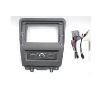 For For MUSTANG 2008-2013 Car Radio Fascia 10Inch 2Din Stereo Panel Android DVD Frame With Wiring Harness Canbus Decoding Car Radio Fascia(With canbus cable B)