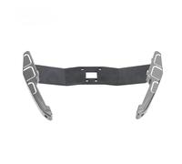 For For Ninja 400 For NINJA400 Z400 2018-2024 Motorcycle Tail Armrest Thickened Rear Passenger Handle Handrail Tail Bracket Motorbike Hand Grab Bar(Double color grey)