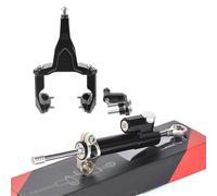 For For NINJA 400 Z400 2018-2024 Motorcycle Steering Stabilizer Shock Absorber Bracket Kit Aluminum Alloy
