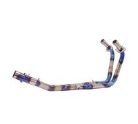 For For Ninja 400 Z400 Z250 For Ninja 250 2017-2022 Motorcycle Titanium Alloy Front Mid Link Pipe Exhaust Escape(2)