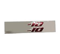 for for Ninja ZX10R ZX-10R Motorcycle 3D Emblem Badge Decal Tank Wheel Sticker Soft Reflective