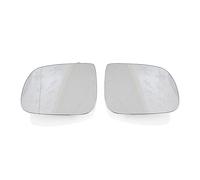For For Q5 For 8R 2009-2016 For Q7 For 4L 2010-2015 Auto Replacement Left Right Heated Wing Rear Mirror Glass 8R0857535F 8R0857536F Side Door Wing Mirror Glass(A Pair)