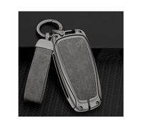 For For RAPTOR Zinc Alloy Car Key Case Control Cover Keychain Accessories(Gun Gray)