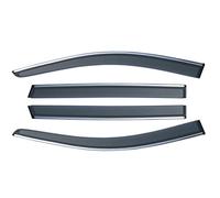 For For Solterra 2023 2024 Awnings Rain Eyebrow Deflector Guard Cover Window Visor Guards Cover