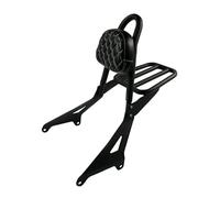 For For Stryker 1300 XVS1300 XVS 1300 All Years Motorcycle Detachable Backrest Rear Seat Sissy Bar Passenger Luggage Rack Motorcycle Rear Backrest(Sissy bar B)