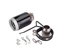 For For Tmax 530 R6 FZ6 Universal 51mm Motorcycle Exhaust Pipe Escape Pipe Muffler Motorcycle Exhaust Pipe(2)