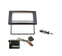 For For Transit For Fiesta For Focus For Galaxy Double Din Stereo Fascia Fitting Kit Surround Wiring Adaptor Facia Panel Interior Car Radio Fascia(B)