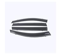 For For Trax For Tracker 2019-2022 Car Plastic Window Glass Wind Visor Rain/sun Guard Vent Protector Door Sun Visors(ABS Chrome)