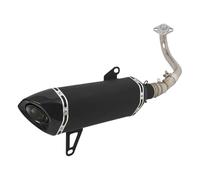 For For Tricity 300 2020-2024 Motorcycle Full Exhaust Systems Front Link Pipe Escape Muffler DB Killer Slip On(B)