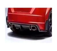 For For TT MK3 Standard 2015 2016 2017 2018 Rear Diffuser Carbon Fiber Rear Bumper Diffuser Lip Spoiler WEFOLCC(Glossy black)