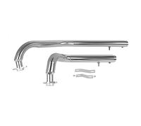 For For Vulcan 800 S EN800 VN800 S800 VN400 All Years Motorcycle Exhaust Pipe With Muffler Silencer Vent Pipe(Chrome)