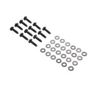 For For Wrangler 2007-2018 M8 For Torx Screws Bolts Compatible with A-Pillars Hardtop Windshield Frame Door Hinges Roll Bar Light Bar Brac