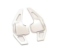 For For X4 F26 2014-2017 Steering Shift Paddle | For X3 F25 2010-2016 For X2 F39 2017-2018 Car Steering Wheel Gear Shifter Paddles Extensions Kit(Silver)
