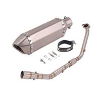 For For YZF R15 V3 R125 For MT125 For Mt 125 2020 2021 Motorcycle Full System Exhaust Modify Front Link Pipe Muffler DB Killer(4)