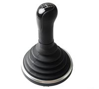 For Ford 5 Speed Gear Shift Knob Lever Boot Cover for Cars 2002 and Later Including Fiesta Fusion Transit Connect Models (black)