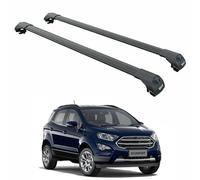 For Ford EcoSport Roof Rack Cross Bars Black Color
