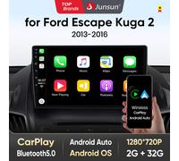 For Ford Escape 2013-2017 Apple Carplay Car Stereo Radio Android 13 GPS Navi BT
