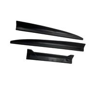 For Ford Escort Sedan Accessories 2015-2020 Car Rear Trunk Spoiler Wing 3Pcs Rubber Matt Black Exterior Styling Of the Car(Sty1 Matt Black)