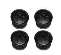For Ford F150 2009-2014 CL3Z19893EA 9L3Z19893AA 9L3Z19893CA Dashboard Duct Louvre AC Heater Air Vent AC Front Grille Console Vent(4pcs Black)