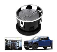 For Ford F150 2009-2014 Truck Dash Mounted 9L3Z19893CA Air AC Duct Vent Chrome Dashboard AC Heater Air Vent Outlet Louvre Grille CFCKHPTHAZ(1PCS)