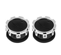 For Ford F250 F350 F450 F550 For Super Duty 2008 2009 2010 US 8C3Z19893BA Chrome Dashboard Air Condition AC Heater Air Vent MENSUNUBNM(2pcs)