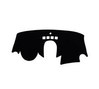 For Ford Fiesta 2006-2014. Dashboard Pad Car Dashboard Covers Mat Shading Pad Sun Protection Pad Dust Pad(D-black red line)