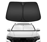 for Ford Fiesta 2017-2023 Auto Front Windshield Sun Shade - UV Protection & Heat Insulation Sun Umbrella, Quick Folding Car Sun Visor for Interior A