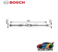 BOSCH 1 987 482 132 Handbrake cable