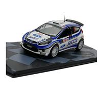 For Ford Fiesta S2000 WRC 2010 1 43 Rally Racing Alloy Car Model Metal Toys Boutique Gift Collection Mini Replica Toys