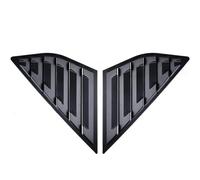 For Ford Focus 2012-2018 Exterior Accessories Car Side Rear Window Louver Shutter Cover Rear Quarter Panel Window Chin Body Kit