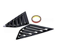 For Ford Focus 2012-2018 Exterior Accessories Car Side Rear Window Louver Shutter Cover Rear Quarter Panel Window Chin Body Kit