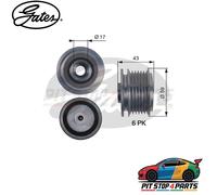 Gates Overrunning Alternator Pulley - OAP7112