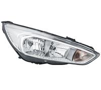 Hella Headlight Ford Focus III Estate - Chrome with DRL - OEM/OES Right-Hand 2015-