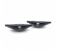 For Ford Focus Mk1 1998-04 Triangle Smoked Side Repeaters Indicator clear Black