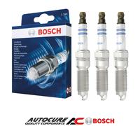 FOR FORD FOCUS ZETEC S MK3 C346 1.0 PETROL x3 BOSCH DOUBLE IRIDIUM SPARK PLUGS