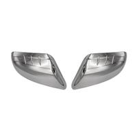 For Ford For Edge 2011-2014 ABS Chrome Car Rearview Side Mirror Cover Wing Cap Exterior Door Housing Trim Adhesive Sticker