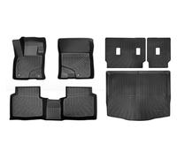 For Ford For Escape Gas 2020-2025 Car TPE Floor Mats Trunk Mat Not Hybrid All Weather Boot Liners Backrest Car Mats Drive(6pcs Set)