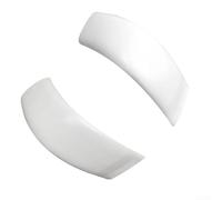 For Ford For F-250 Super Duty 1999-2007 RooFor F Molding Pair White ABS LeFor Ft Right Side Replacement Trim Kit